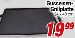 CENTERSHOP Gusseisen Grillplatte Angebot
