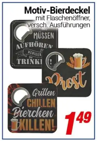 CENTERSHOP Motiv-Bierdeckel Angebot