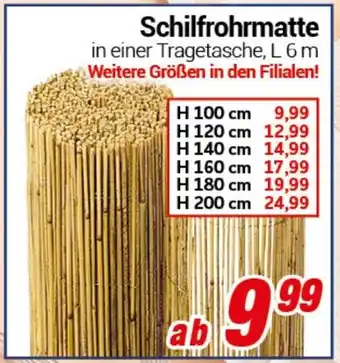 CENTERSHOP Schilfrohrmatte Angebot