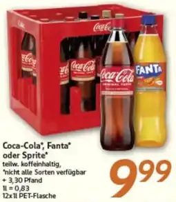 inkoop Coca-Cola, Fanta oder Sprite Angebot