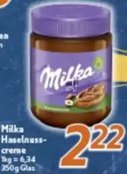 inkoop Milka Haselnusscreme Angebot