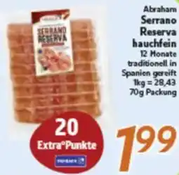 inkoop Abraham Serrano Reserva hauchfein Angebot