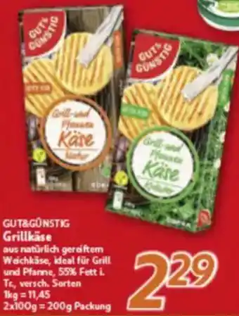 inkoop GUT&GÜNSTIG Grillkäse Angebot