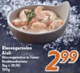 inkoop Riesengarnelen Aioli Angebot