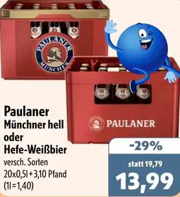 Aktiv Irma Paulaner Münchner hell oder Hefe-Weißbier Angebot