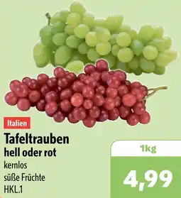 Aktiv Irma Tafeltrauben hell oder rot Angebot