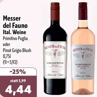 Aktiv Irma Messer del Fauno Ital. Weine Angebot