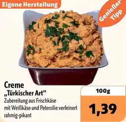 Aktiv Irma Creme ,,Türkischer Art" Angebot
