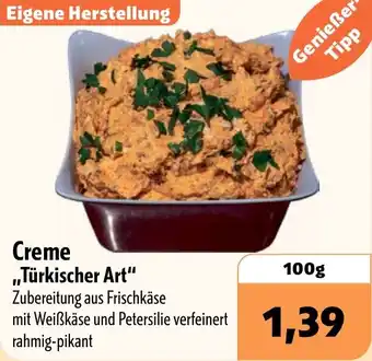 Aktiv Irma Creme ,,Türkischer Art" Angebot