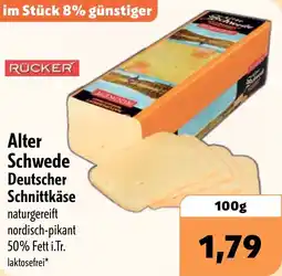 Aktiv Irma Alter Schwede Deutscher Schnittkäse Angebot