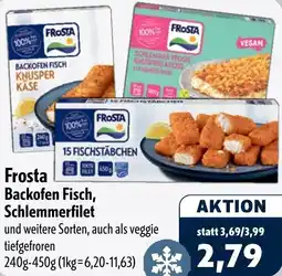 Aktiv Irma Frosta Backofen Fisch, Schlemmerfilet Angebot
