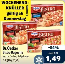 Aktiv Irma Dr. Oetker Bistro Baguette Angebot
