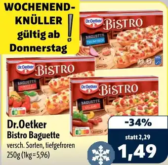 Aktiv Irma Dr. Oetker Bistro Baguette Angebot