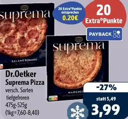 Aktiv Irma Dr. Oetker Suprema Pizza Angebot