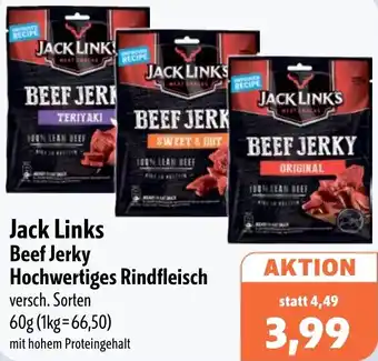 Aktiv Irma Jack Links Beef Jerky Hochwertiges Rindfleisch Angebot