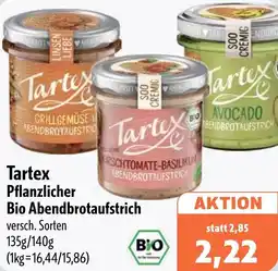 Aktiv Irma Tartex Pflanzlicher Bio Abendbrotaufstrich Angebot