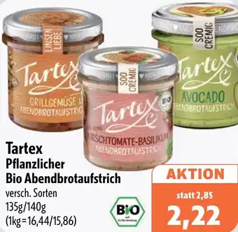 Aktiv Irma Tartex Pflanzlicher Bio Abendbrotaufstrich Angebot
