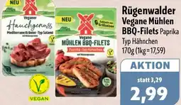 Aktiv Irma Rügenwalder Vegane Mühlen BBQ-Filets Angebot