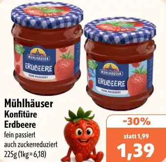 Aktiv Irma Mühlhäuser Konfitüre Erdbeere Angebot