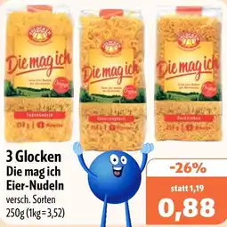 Aktiv Irma 3 Glocken Die mag ich Eier-Nudeln Angebot