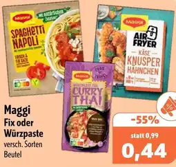 Aktiv Irma Maggi Fix oder Würzpaste Angebot
