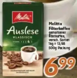 inkoop Melitta Filterkaffee Angebot