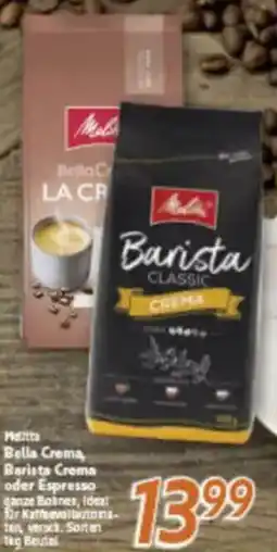 inkoop Melitta Bella Crema Barista Crema oder Espresso Angebot