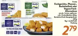 inkoop Frosta Fischgerichte, Pfannen-, Backofenfisch oder Vegane Fisch Alternativen Angebot