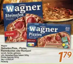 inkoop Wagner Steinofen-Pizza, Pizzies, Flammkuchen oder Rustipani Angebot