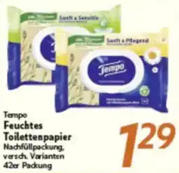 inkoop Tempo Feuchtes Toilettenpapier Angebot