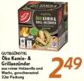 inkoop GUT&GÜNSTIG Öko Kamin- & Grillanzünder Angebot