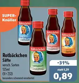 Aktiv Irma Rotbäckchen Säfte Angebot