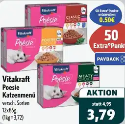 Aktiv Irma Vitakraft Poesie Katzenmenü Angebot
