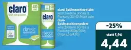 Aktiv Irma claro Spülmaschinentabs oder Spülmaschinenpulver Angebot