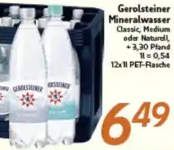 inkoop Gerolsteiner Mineralwasser Angebot