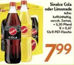 inkoop Sinalco Cola oder Limonade Angebot