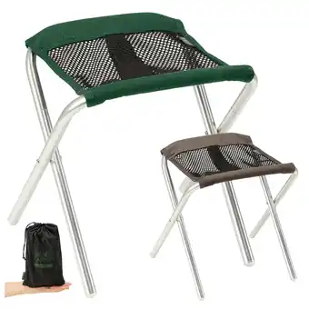 Netto Marken-Discount GRAND CANYON Sinyala Micro Klapphocker Falt Hocker Camping Alu 320g Leicht 100kg Farbe: Eden Angebot