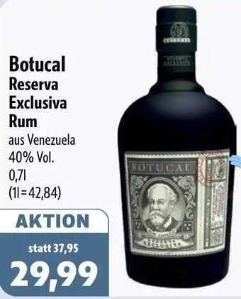 Aktiv Irma Botucal Reserva Exclusiva Rum Angebot