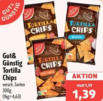 Aktiv Irma Gut& Günstig Tortilla Chips Angebot