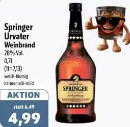 Aktiv Irma Springer Urvater Weinbrand Angebot