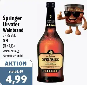 Aktiv Irma Springer Urvater Weinbrand Angebot