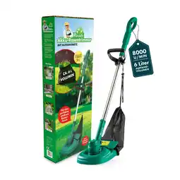 Netto Marken-Discount Ruwi Akku-Rasentrimmer mit Auffangbehälter 12V Angebot