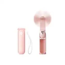 Netto Marken-Discount Jisulife Life8 Mini Handventilator 3in1 mit LED & Powerbank Rosa Angebot
