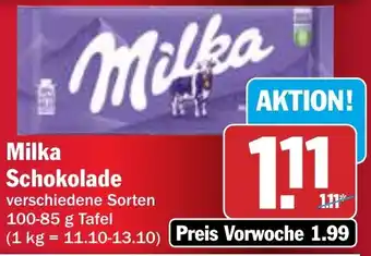 HIT Milka Schokolade Angebot