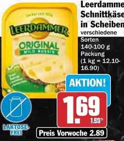 HIT Leerdammer Schnittkäse in Scheiben Angebot