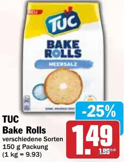 HIT TUC Bake Rolls Angebot