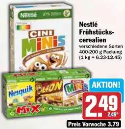 HIT Nestlé Frühstückscerealien Angebot