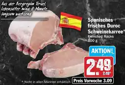 HIT Spanisches frisches Duroc Schweinekarree Angebot