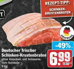 HIT Deutscher frischer Schinken-Krustenbraten Angebot