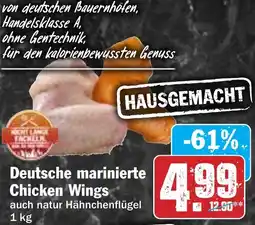 HIT Deutsche marinierte Chicken Wings Angebot